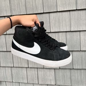 Black Nike Blazers
